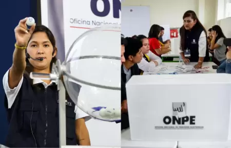 ONPE realiz� sorteo de miembros de mesa y advirti� a quienes no se presenten des