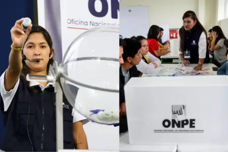 ONPE realiz� sorteo de miembros de mesa y advirti� a quienes no se presenten des