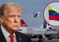 Donald Trump ordena la apertura de vuelos comerciales sobre Venezuela