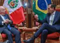 Jos� Jer� se reuni� con el ministro de Relaciones Exteriores de Brasil en Palacio de Gobierno