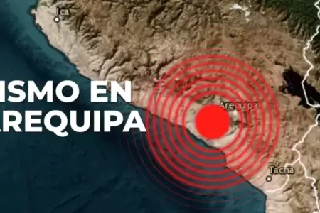 Sismo en Arequipa HOY, 29 de enero