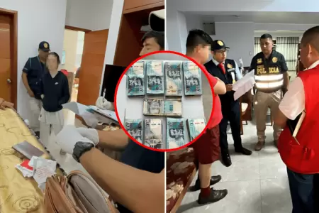 PNP captura a ciudadano chino con 100 mil soles en Iquitos