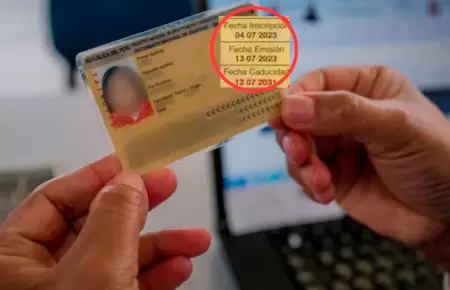 Reniec aclara situaci�n de los DNI amarillo.