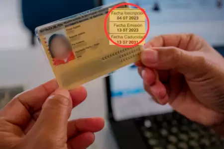 Reniec aclara situaci�n de los DNI amarillo.