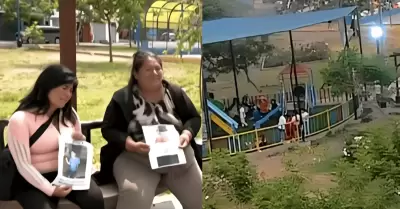 Menores desaparecieron mientras jugaban en parque de Santa Anita