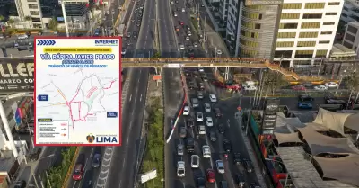 Invermet responde ante quejas por tr�fico en Javier Prado Este.