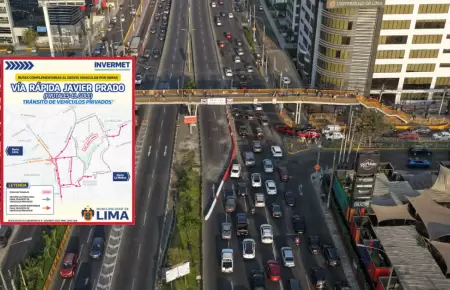 Invermet responde ante quejas por tr�fico en Javier Prado Este.