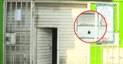 Extorsionadores atacan a balazos a negocio ubicado en San Juan de Lurigancho