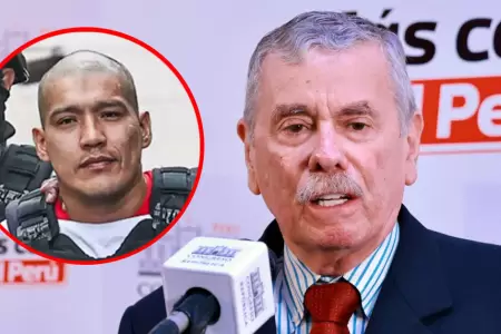 Fernando Rospigliosi felicit� a la PNP tras extradici�n de 'El Monstruo'.