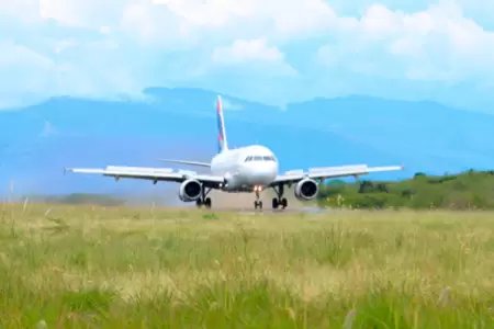 Garantizan operatividad del aeropuerto de Ja�n.