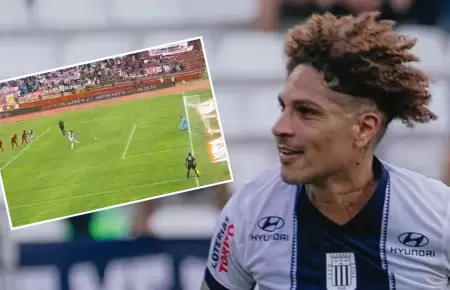 As� fue el primer gol de Paolo Guerrero