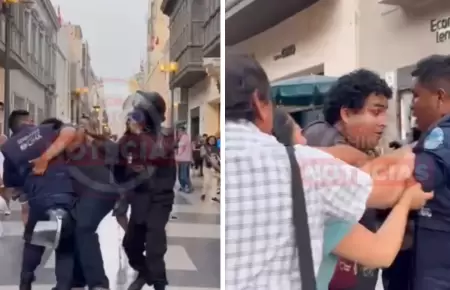 Fiscalizadores de Municipalidad de Lima acusados de agresi�n