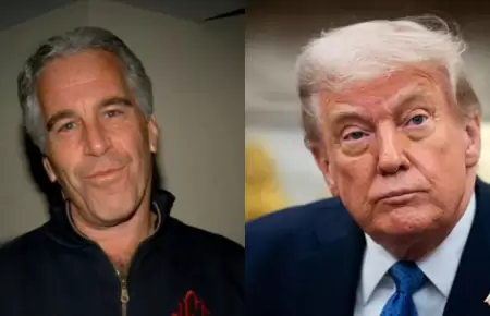 Trump aparece en nuevo lote de archivos del caso Epstein.