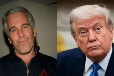Trump aparece en nuevo lote de archivos del caso Epstein.