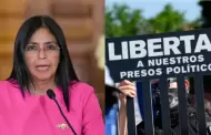 Delcy Rodr�guez anuncia ley de amnist�a general en beneficio de los presos pol�ticos en Venezuela
