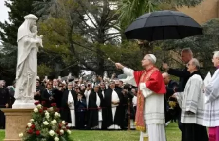 Papa Le�n XIV inaugur� estatua de Santa Rosa de Lima