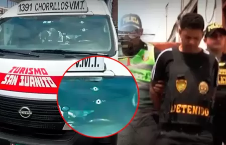 Capturan a dos sujetos tras ataque a combi 'San Juanito'