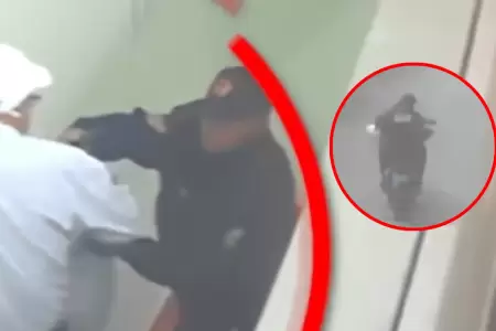 Delincuente armado le roba 10 mil d�lares a cambista en restaurante