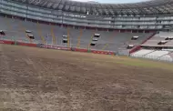 IPD se pronuncia tras imagen viral que revela p�simo estado del campo del Estadio Nacional