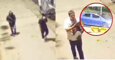 Sujetos roban S/6 mil en autopartes en SJL