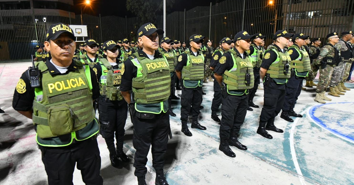 PNP desarticula 19 bandas criminales y detiene m�s de 150 delincuentes en operativos en Lima.