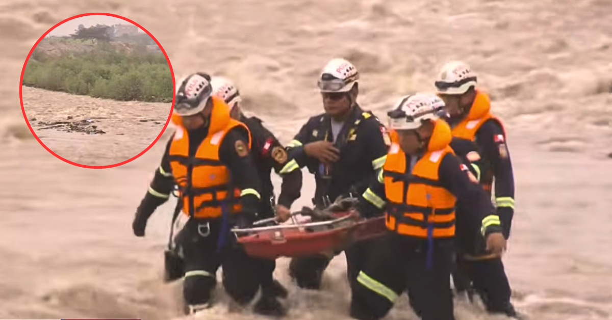 Tragedia en Río Chillón: Hallan cuerpo en medio de aumento de caudal por lluvias en Puente Piedra