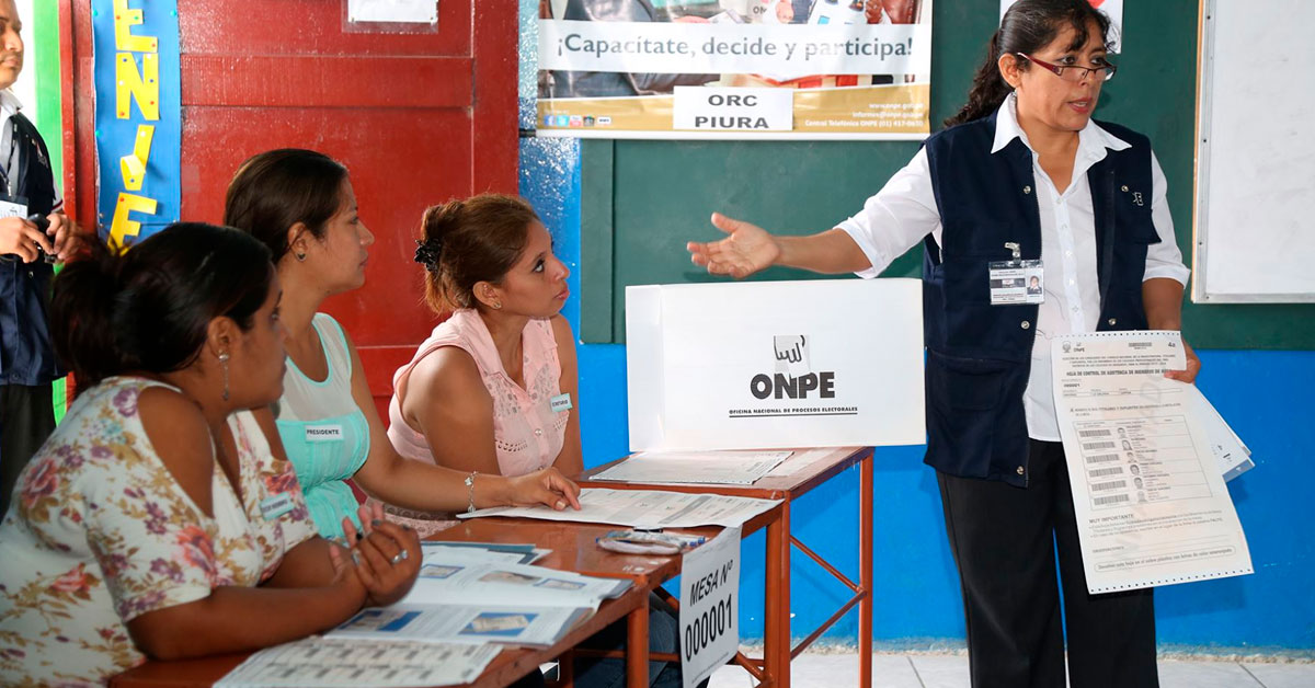 Miembros de mesa repiten en segunda vuelta electoral: ¿Habrá nueva capacitación para jornada del 7 de junio?