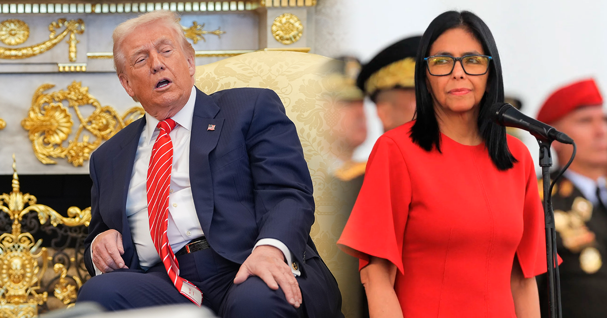 Donald Trump podría reunirse con Delcy Rodríguez en la Casa Blanca, afirma portavoz