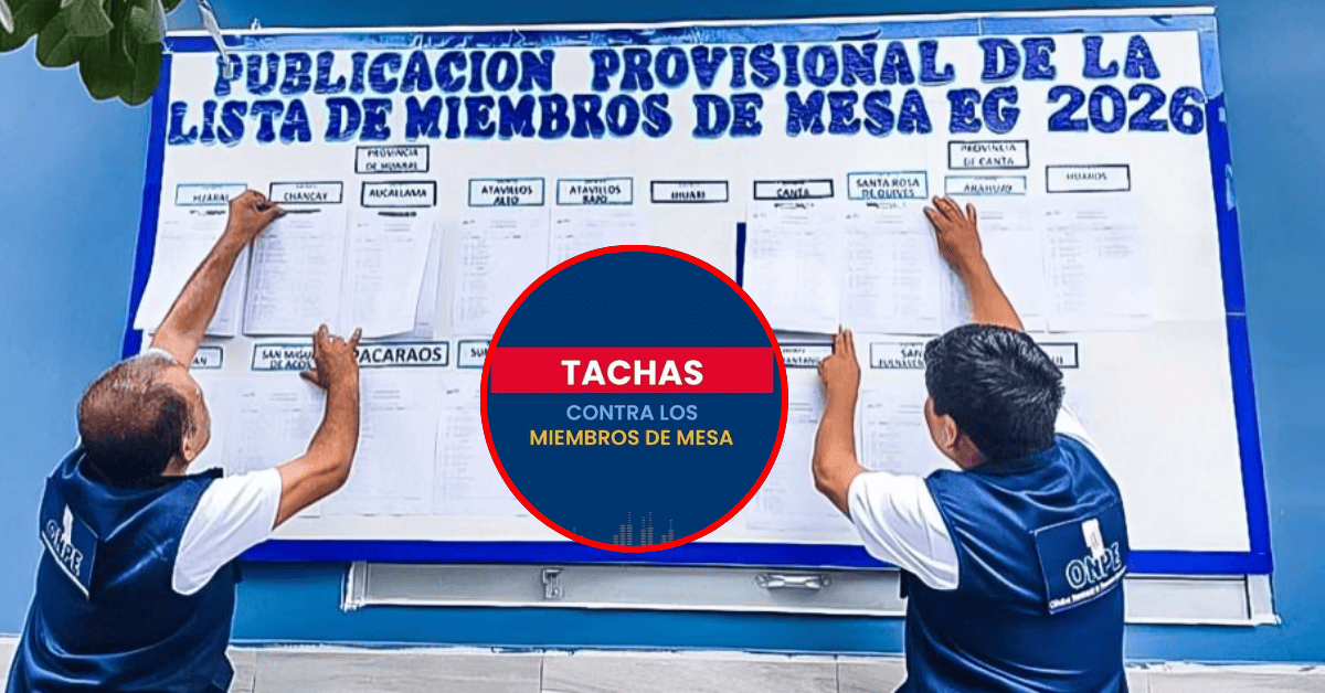 Elecciones 2026: Conozca qué son las tachas contra miembros de mesa y cuál es el proceso para tramitarlas