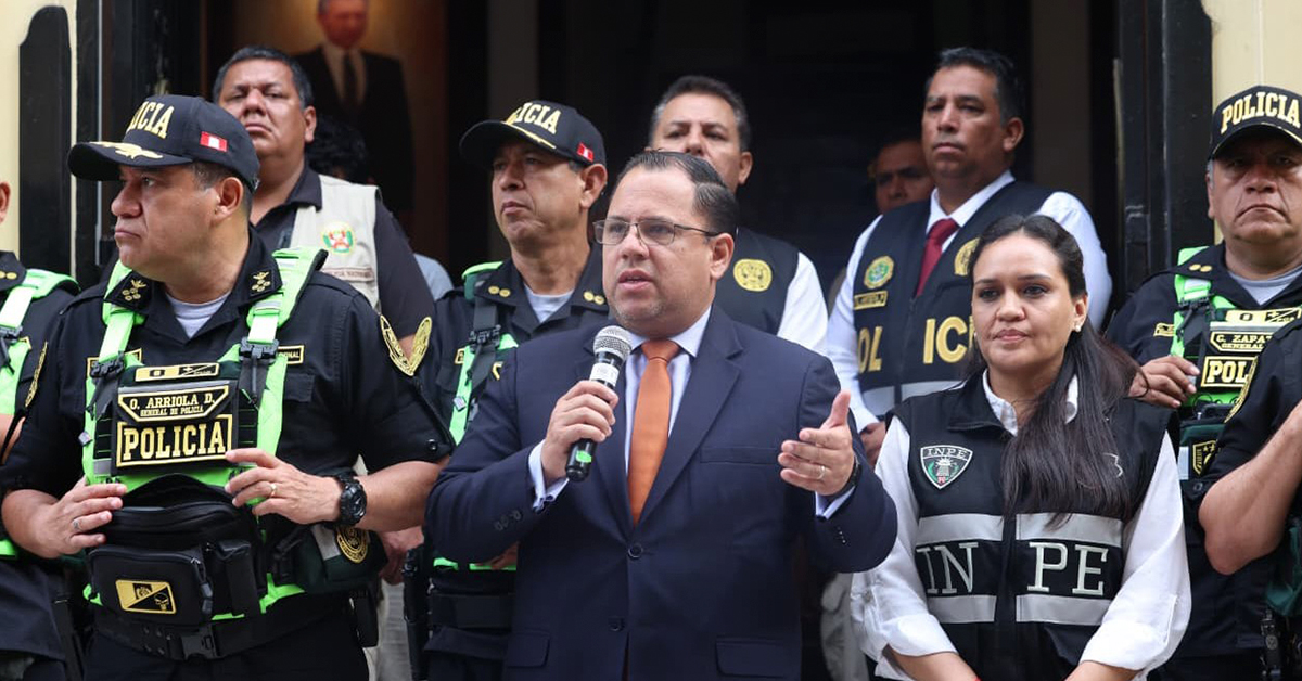 Ministro de Justicia afirma que Plan de Seguridad de José Jerí saldrá en los próximos días