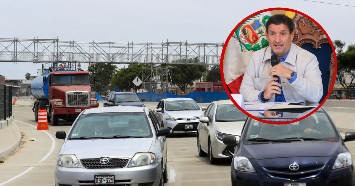Renzo Reggiardo anuncia instalación de puentes peatonales y señales de tránsito en la Vía Expresa Sur