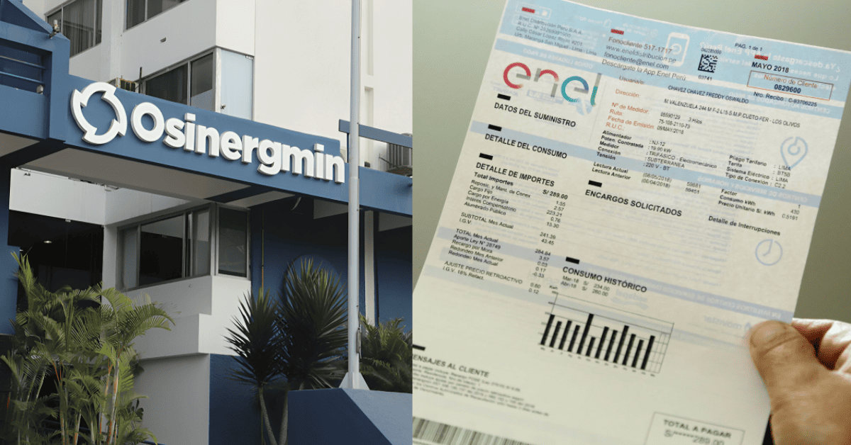 Bajarán los precios del servicio de luz en hogares: OSINERGMIN anuncia reducción en las tarifas eléctricas