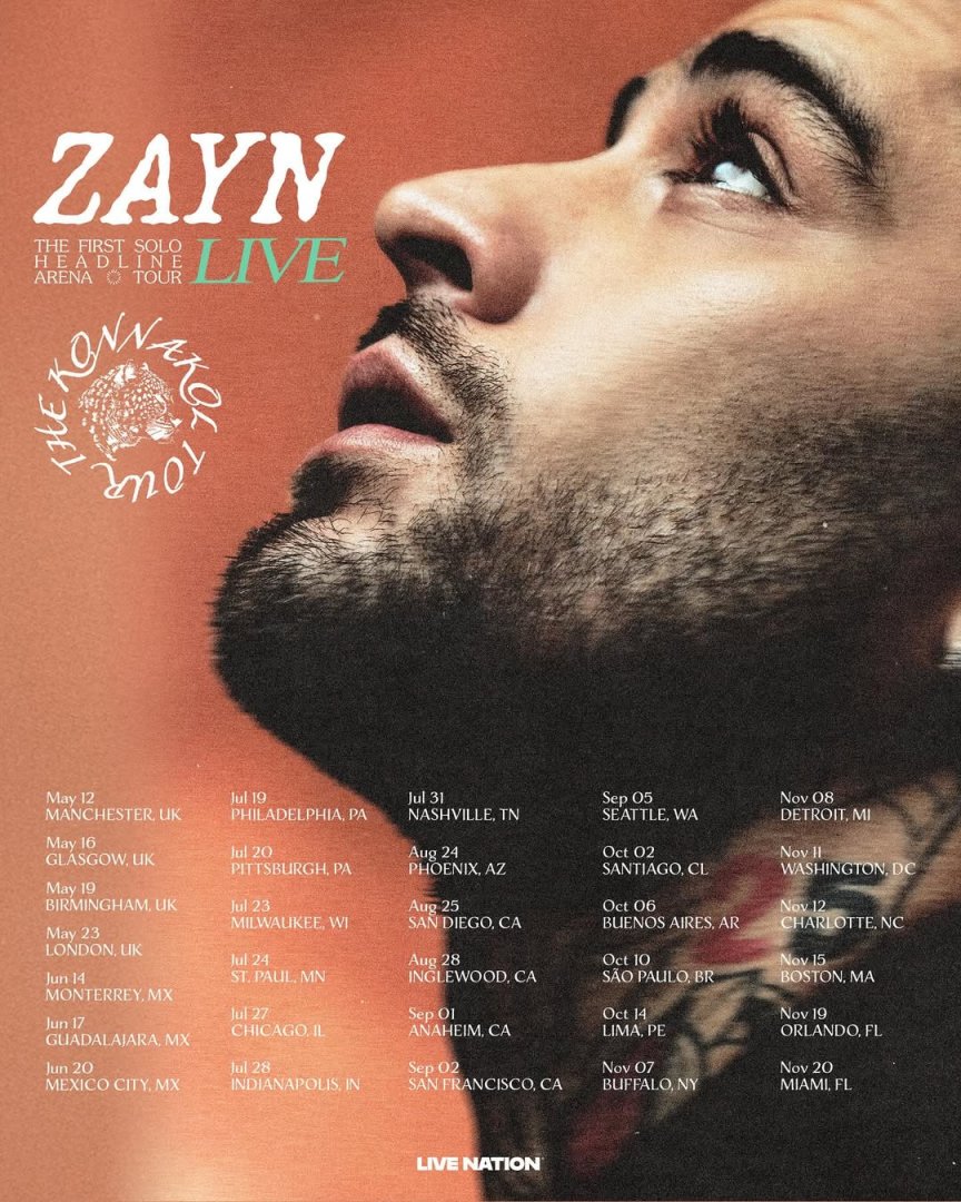 Zayn Malik anunci� gira mundial e incluye al Per�