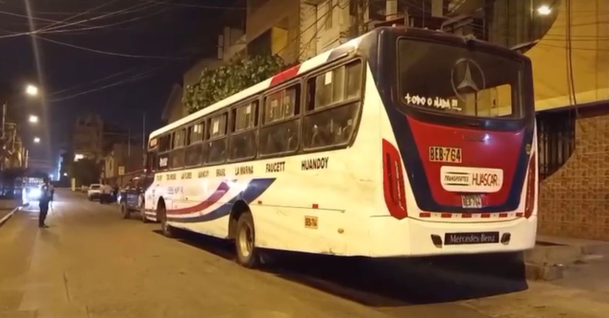 Nuevo ataque a empresa Huáscar: Sujetos en motocicleta dispararon contra bus en San Martín de Porres