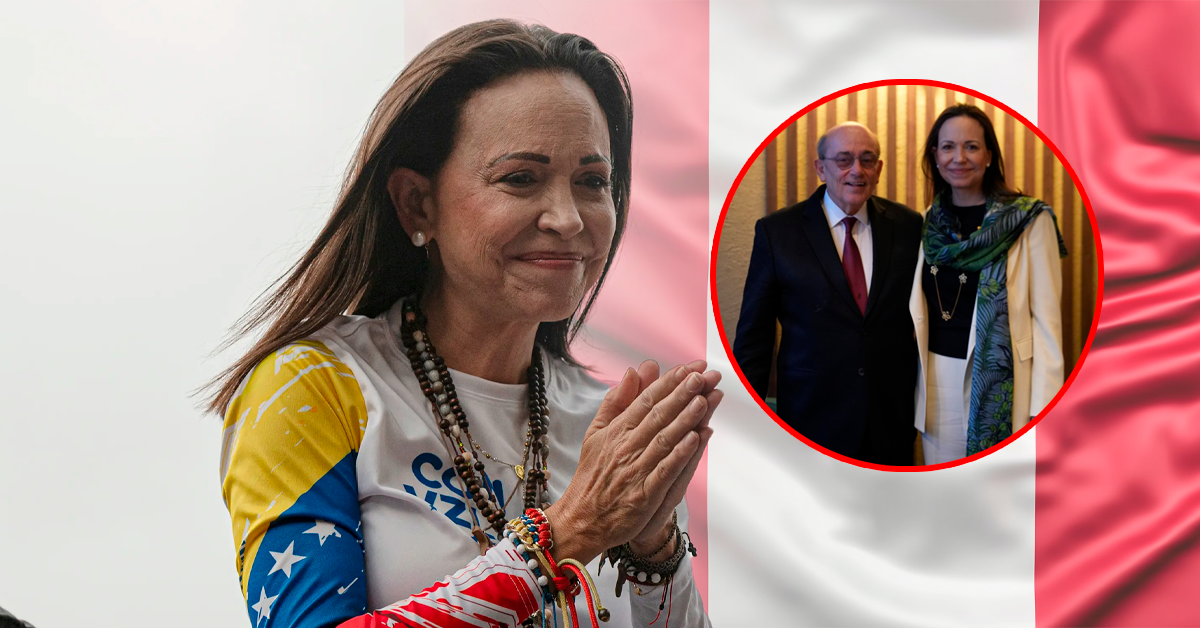 María Corina Machado agradece reunión con canciller peruano: "Tendremos el honor de recibirlo en Venezuela"