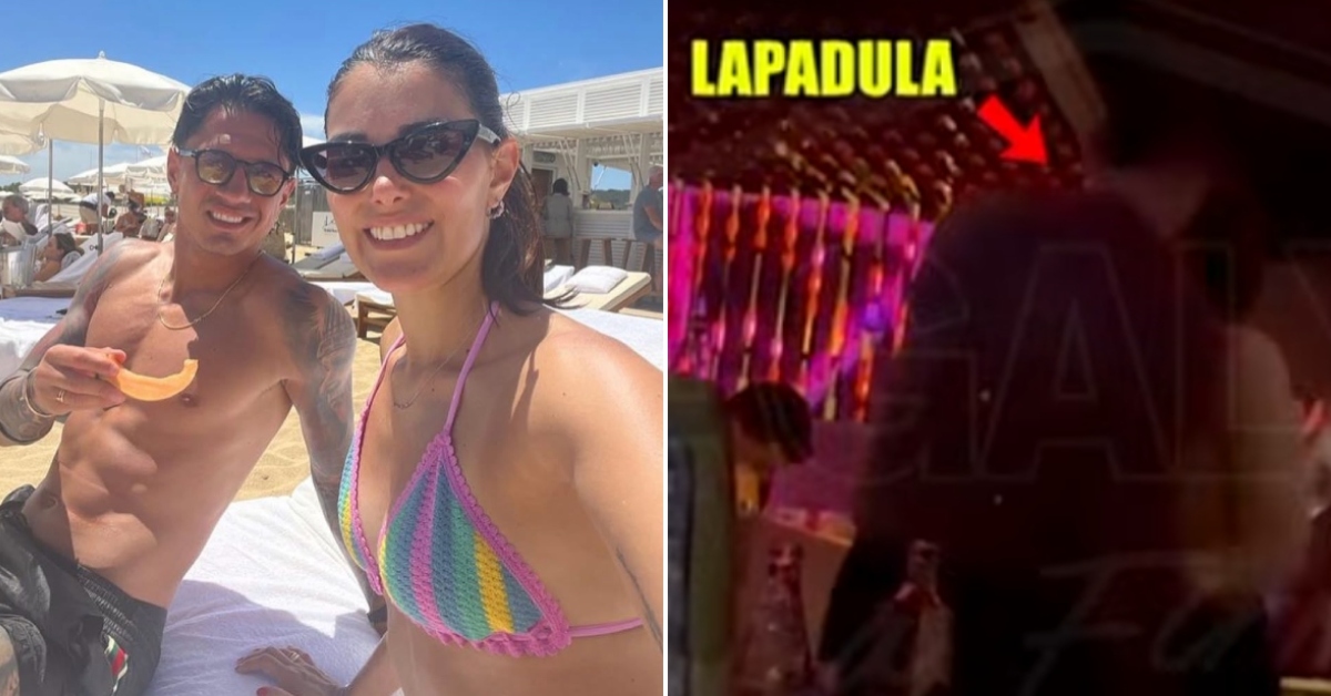 Gianluca Lapadula es visto muy cercano a otra mujer que no es su esposa: "No sabemos si está separado"