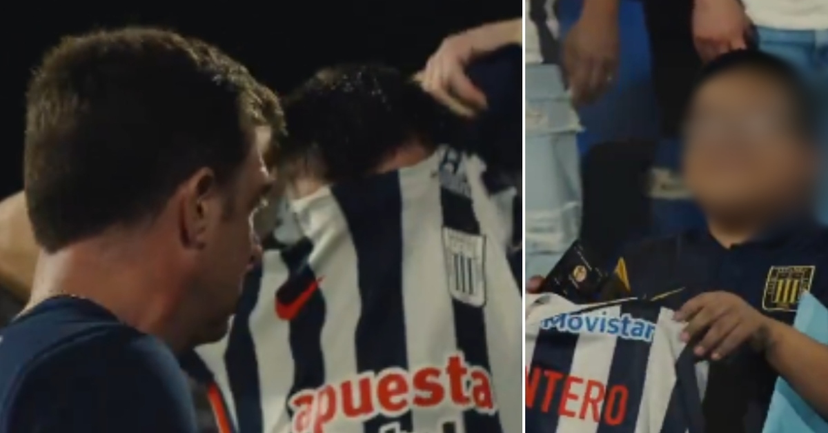 Jugador crack de Alianza Lima cumple el sueño de un niño por indicación de su DT Pablo Guede