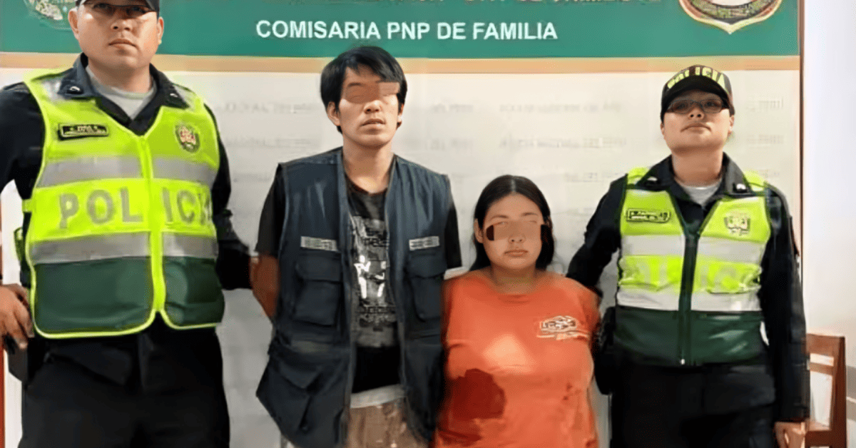 Chimbote: Padres acusados de fracturar brazos y piernas de su bebé fueron capturados por la Policía