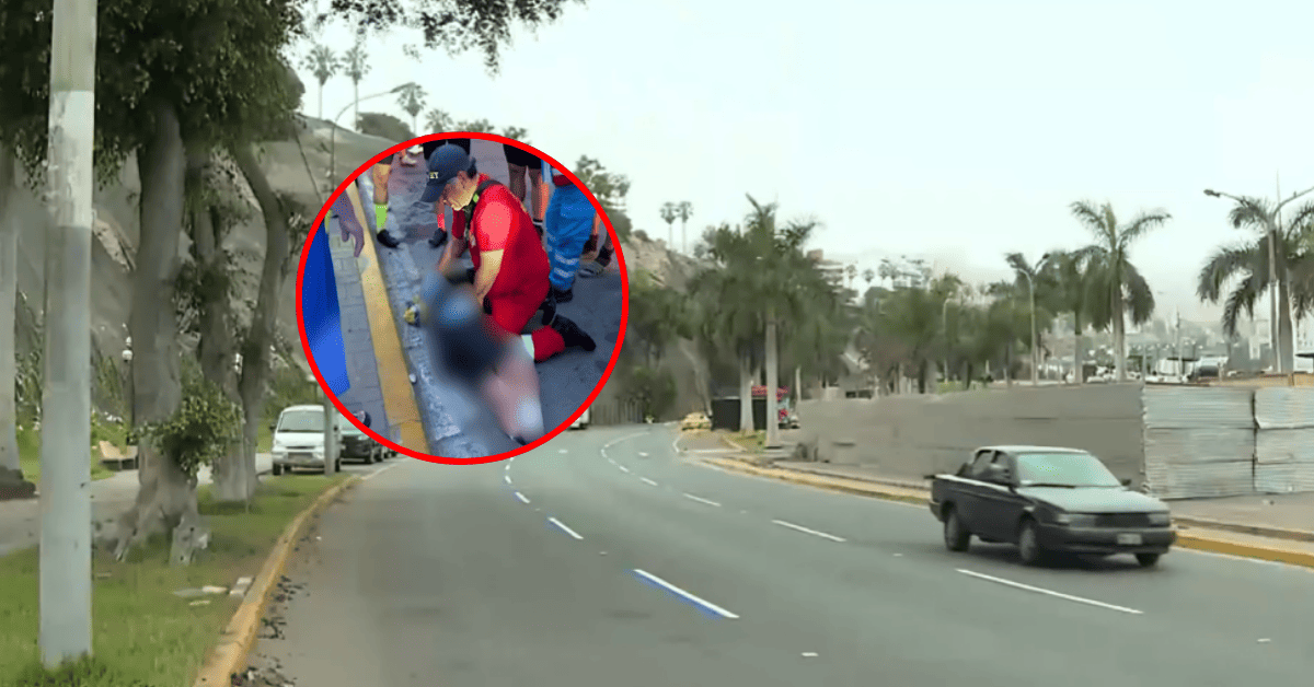 Chorrillos: Conductor se da a la fuga tras atropellar a dos ciclistas en la Costa Verde