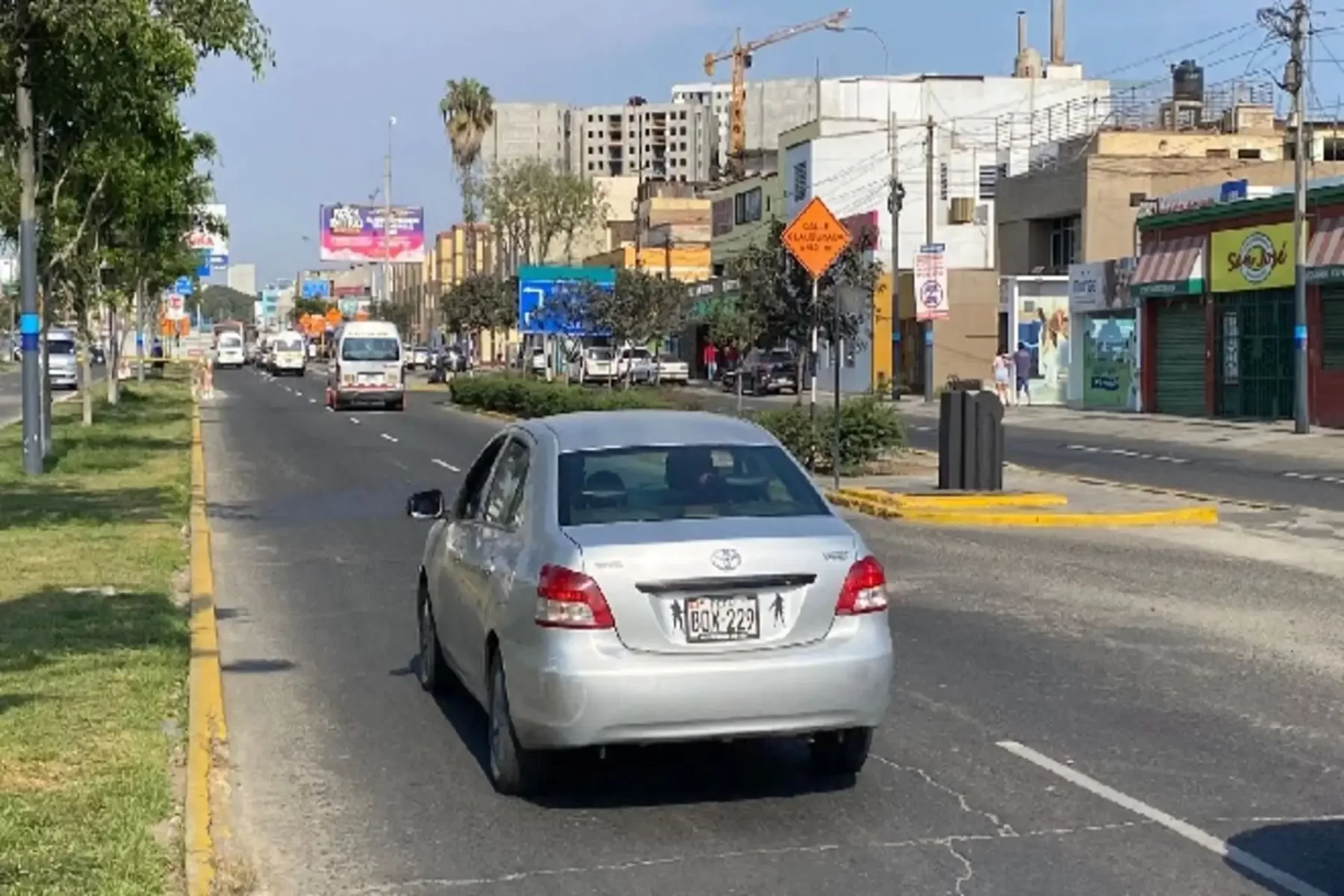 Desv�o veh�cular en la avenida �scar R. Benavides iniciar� este lunes.