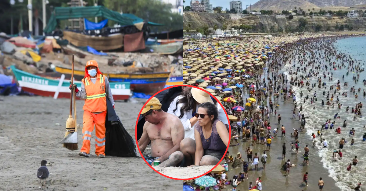 Playa Agua Dulce: Bañistas entierran chancho a medio comer, revela alcalde de Chorrillos