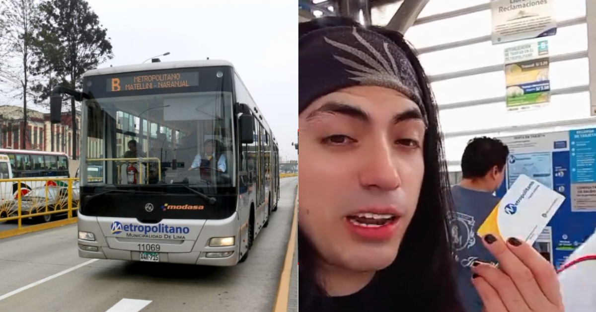 Turista ecuatoriano queda sorprendido con servicio de tarjetas del Metropolitano: "Simple, rápido y sencillo"
