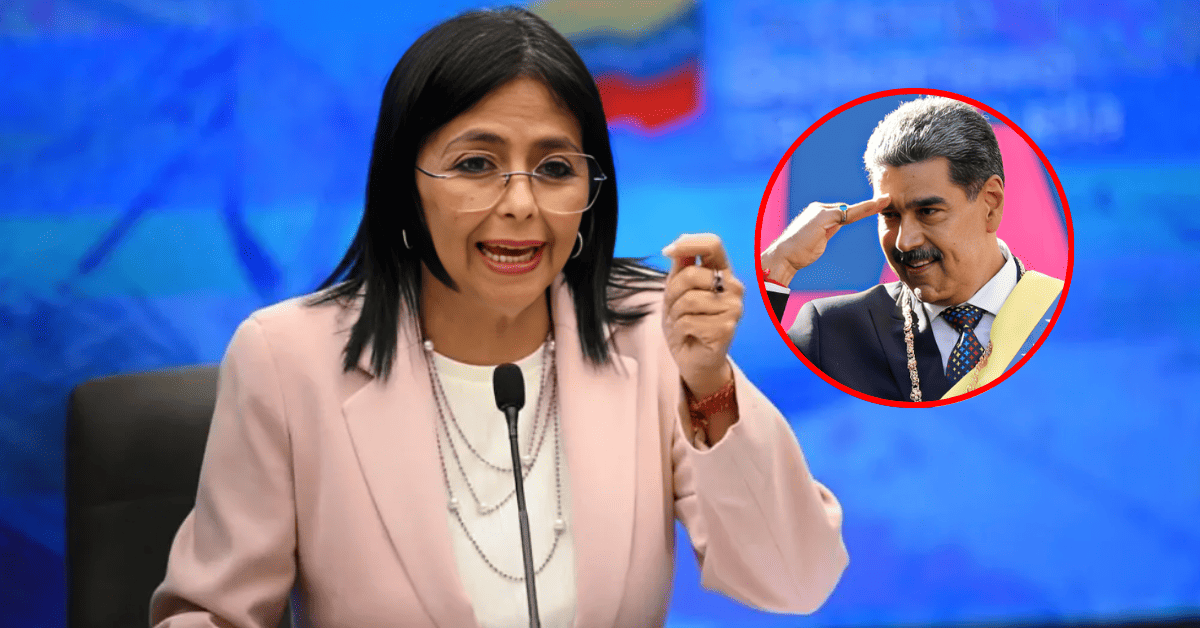 Delcy Rodríguez asegura que Nicolás Maduro es inocente y ratifica que es "el presidente legítimo" de Venezuela