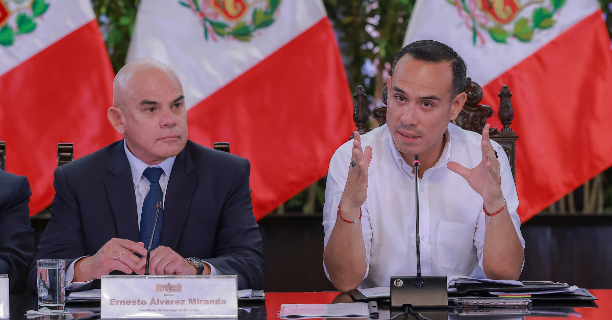 Ernesto Álvarez anuncia que Plan Nacional de Seguridad será oficializado por José Jerí este viernes