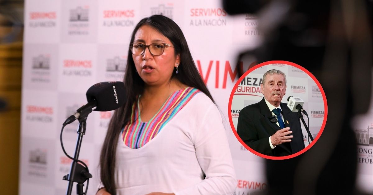 Ruth Luque asegura que Fernando Rospigliosi se aferra a la presidencia del Congreso: "No quiere dejar el cargo"