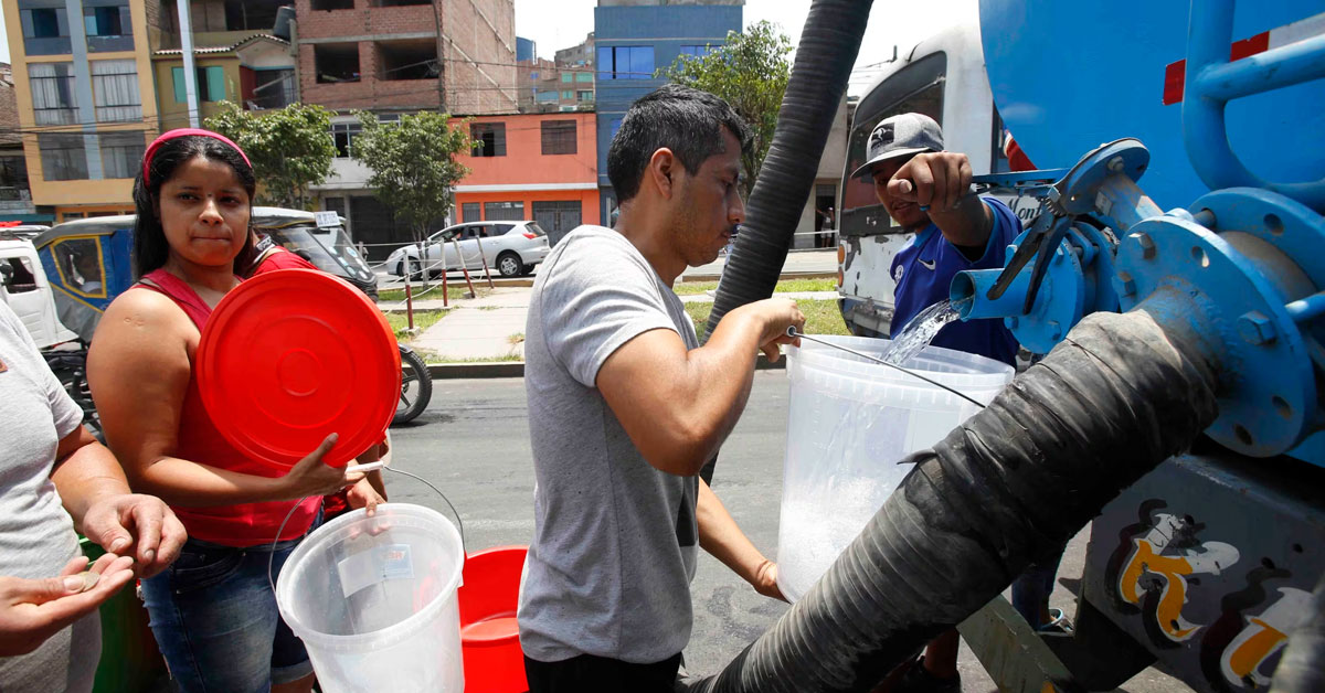 Corte de AGUA en Lima el 26 de febrero: AQUÍ los distritos que se verán afectados el jueves