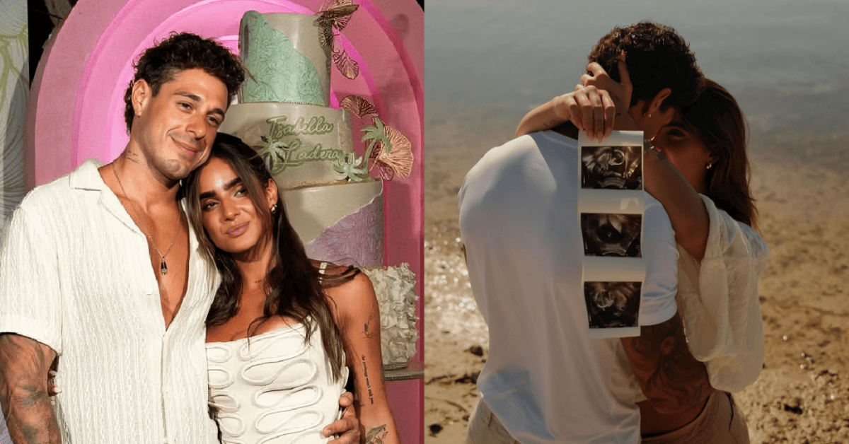 Hugo García y su pareja Isabella Ladera anuncian que se convertiirán en padres: "Mitad tuya, mitad mía"
