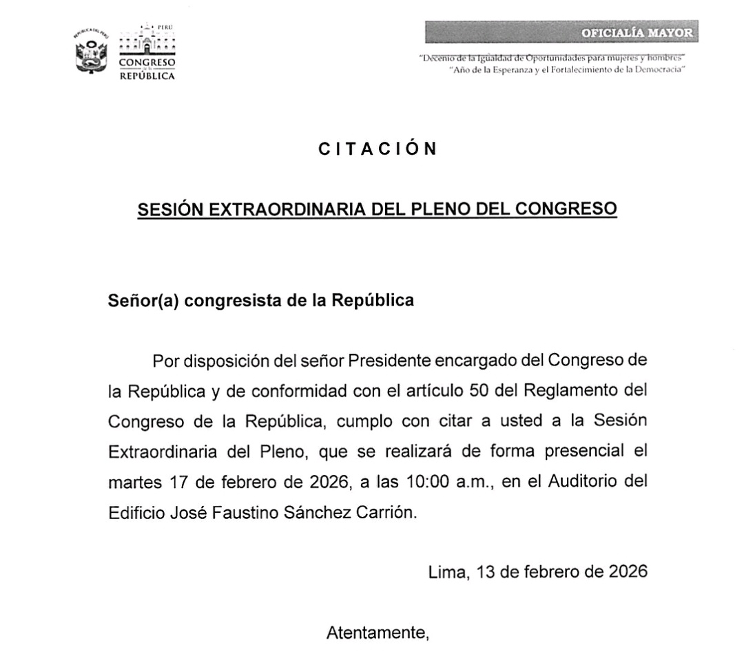 disposicion para pleno