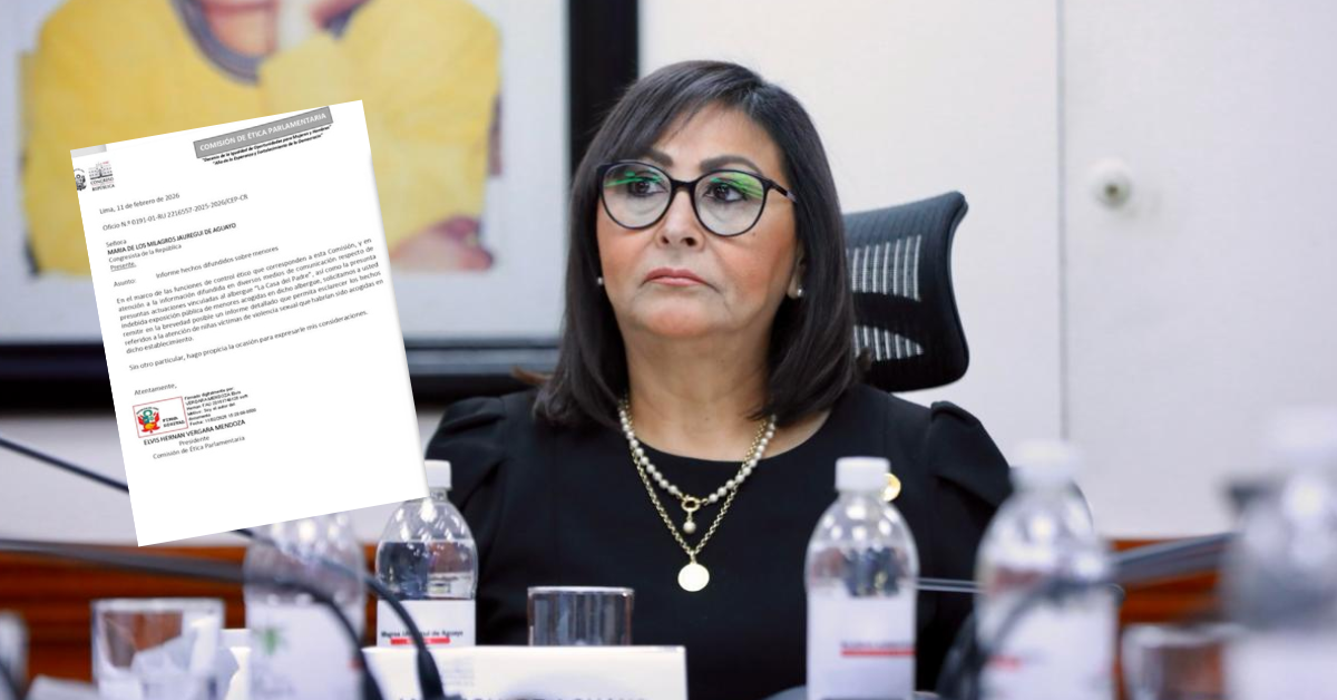 Comisión de Ética promueve denuncia contra Milagros Jáuregui tras exposición de menores en la 'Casa del Padre'