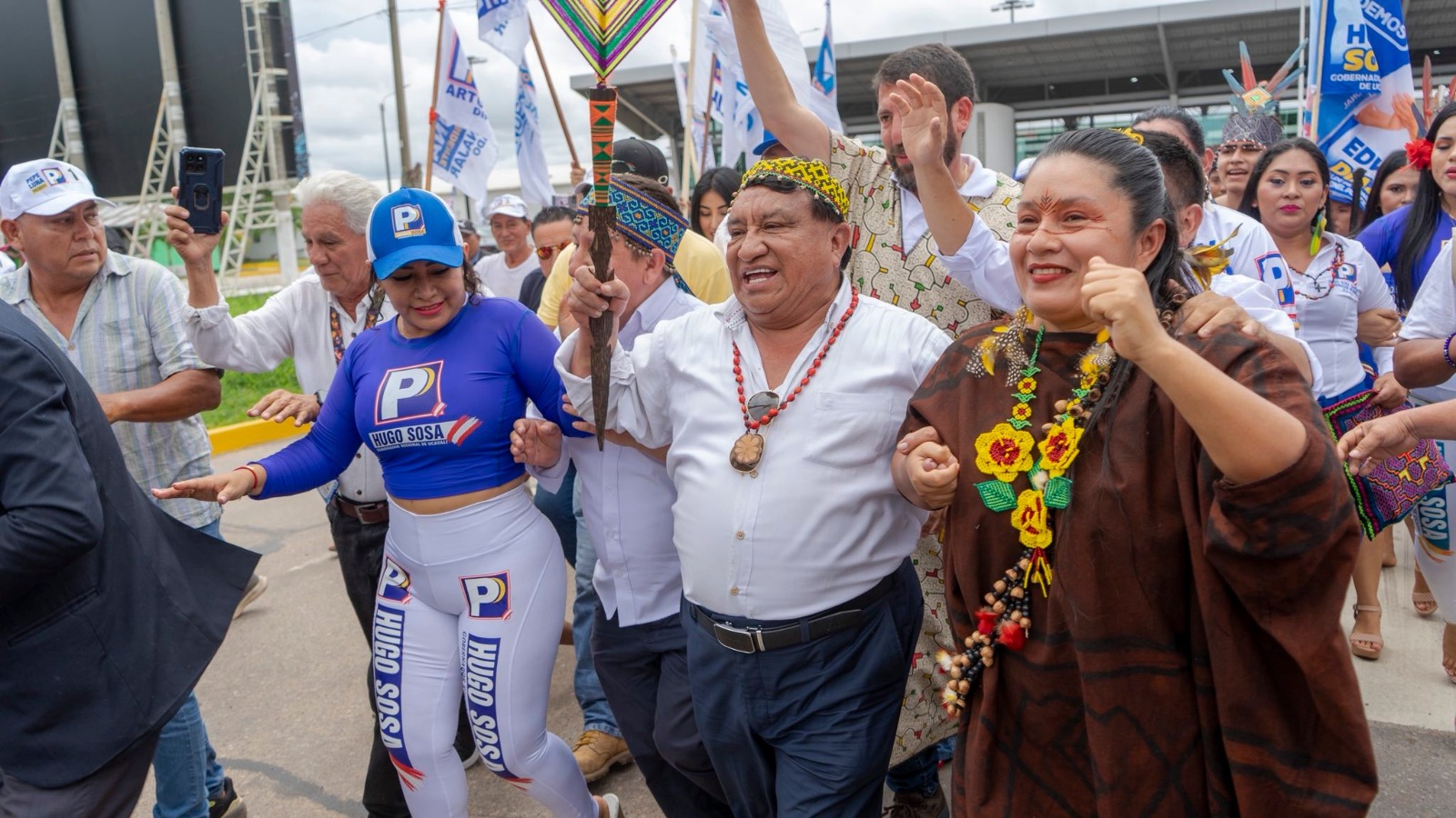José Luna tras multitudinaria marcha en Pucallpa : El próximo 28 de julio se pagará el bono ONP